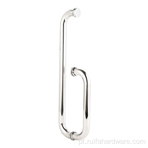 Pull da porta do chuveiro contemporânea